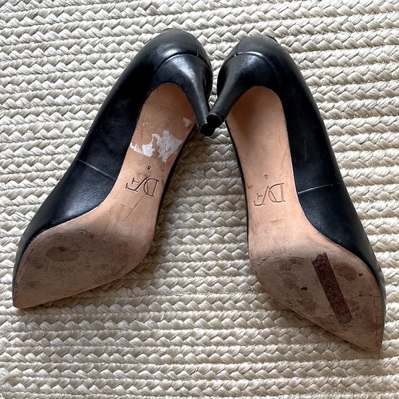 Diane von Furstenberg DVF Leather Pumps size 8 - Picture 6 of 7